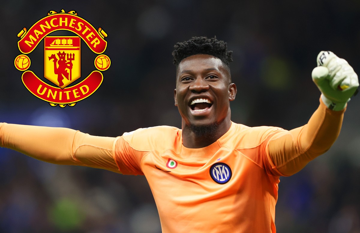 NaniSamson86's tweet photo. 🚨Manchester United expect André Onana to travel to UK by tonight — medical and contract signing between Wednesday &amp; Thursday. Onana left Inter training ground 30 mins ago after saying goodbye. @FabrizioRomano https://t.co/avDYqBe1B1