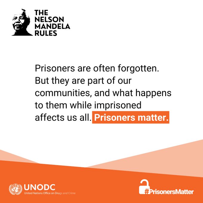 Today, we celebrate the #MandelaDay !

🗣️This week, @UNODC_EA 🇺🇬in collaboration with @justicedefends and @UgandaPrisons will conduct a series of activities aimed at enhancing access to Legal Aid Services for Prisoners!

Why?  Because #PrisonersMatter 
twitter.com/LesaNyambe/sta…