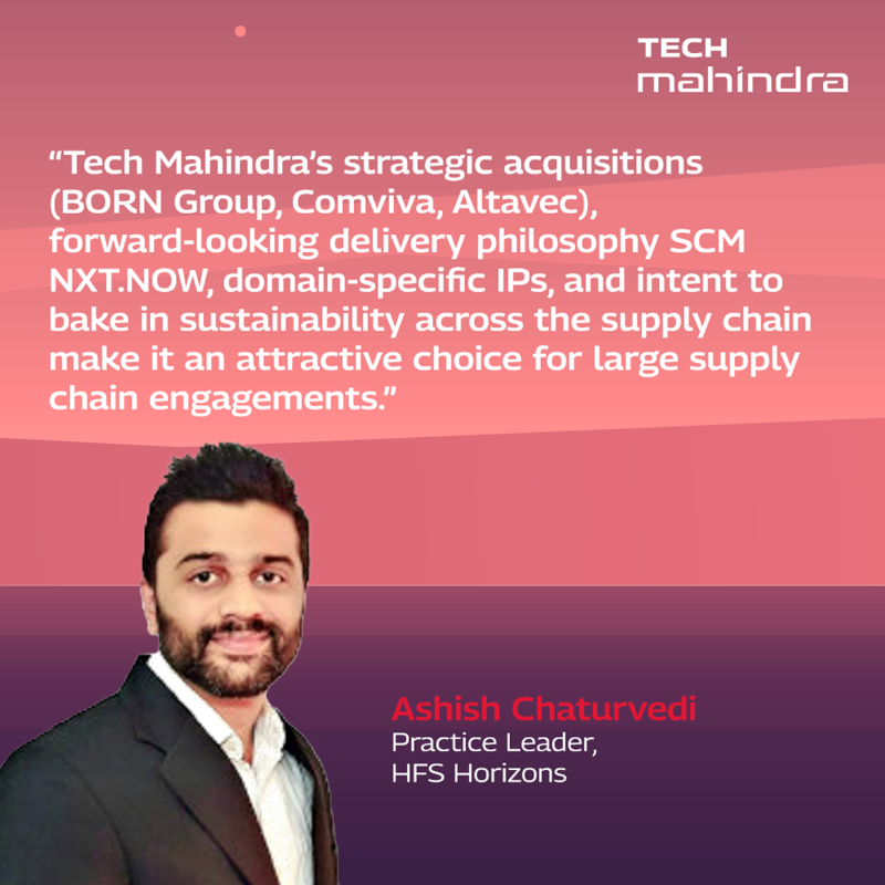 tech_mahindra's tweet photo. We're delighted to share that @Tech_Mahindra has been rated as Market Leader by @HFSResearch in the HFS Horizons: Supply Chain Services 2023, recognizing Tech Mahindra’s ability to enable autonomous & networked #Supplychain vision.
https://t.co/Nx7dyFmPry
#DigitALLScape #NxtNow