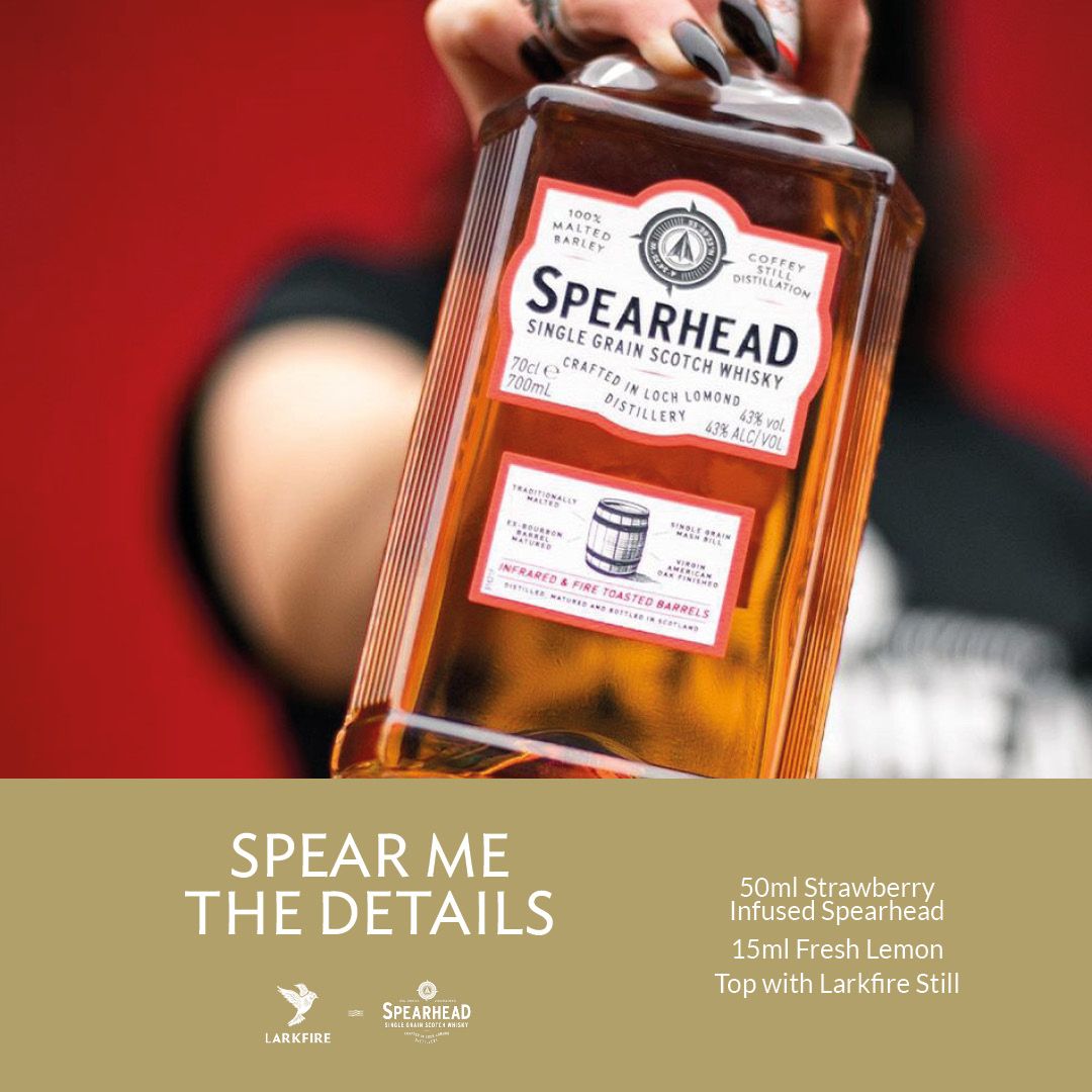 Spear Me The Details, using the great <a href="/SpearheadWhisky/">Spearhead Whisky</a>