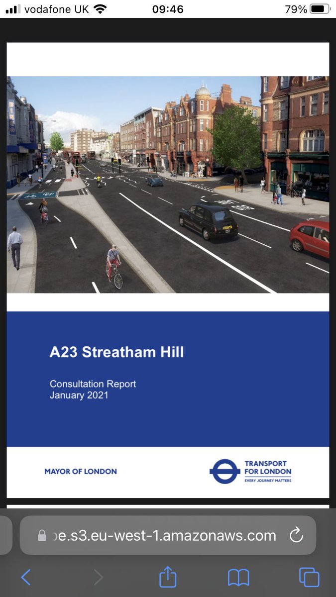 The current road design gives the impression of a motorway with almost 6 lanes..  How many more accidents need to happen to have it re-designed? <a href="/TfL/">TfL</a> <a href="/willnorman/">Will Norman</a> any updates on the A23 changes proposed 2 years ago?