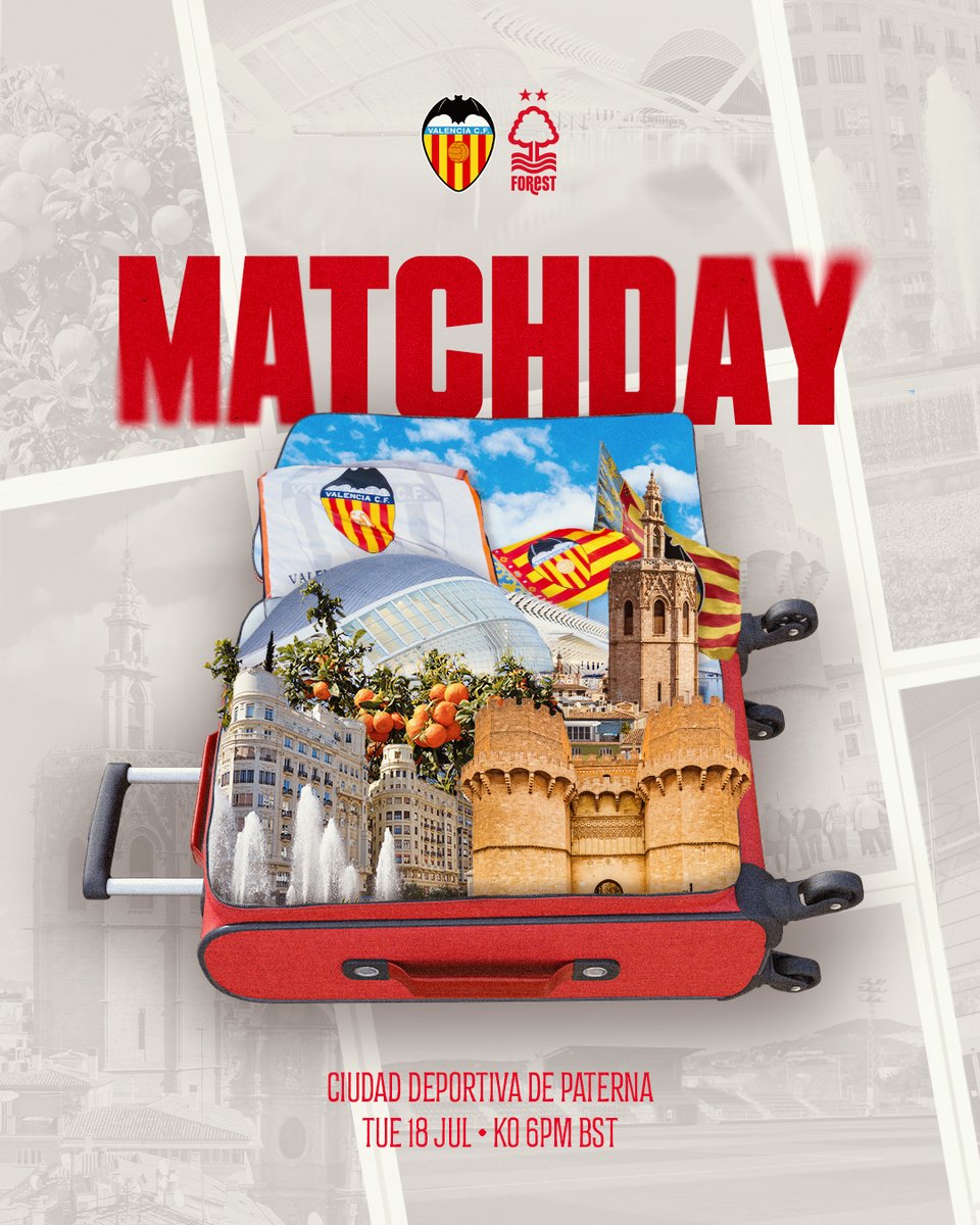 Ready for our second test of pre-season 👊

🆚 <a href="/valenciacf/">Valencia CF</a>