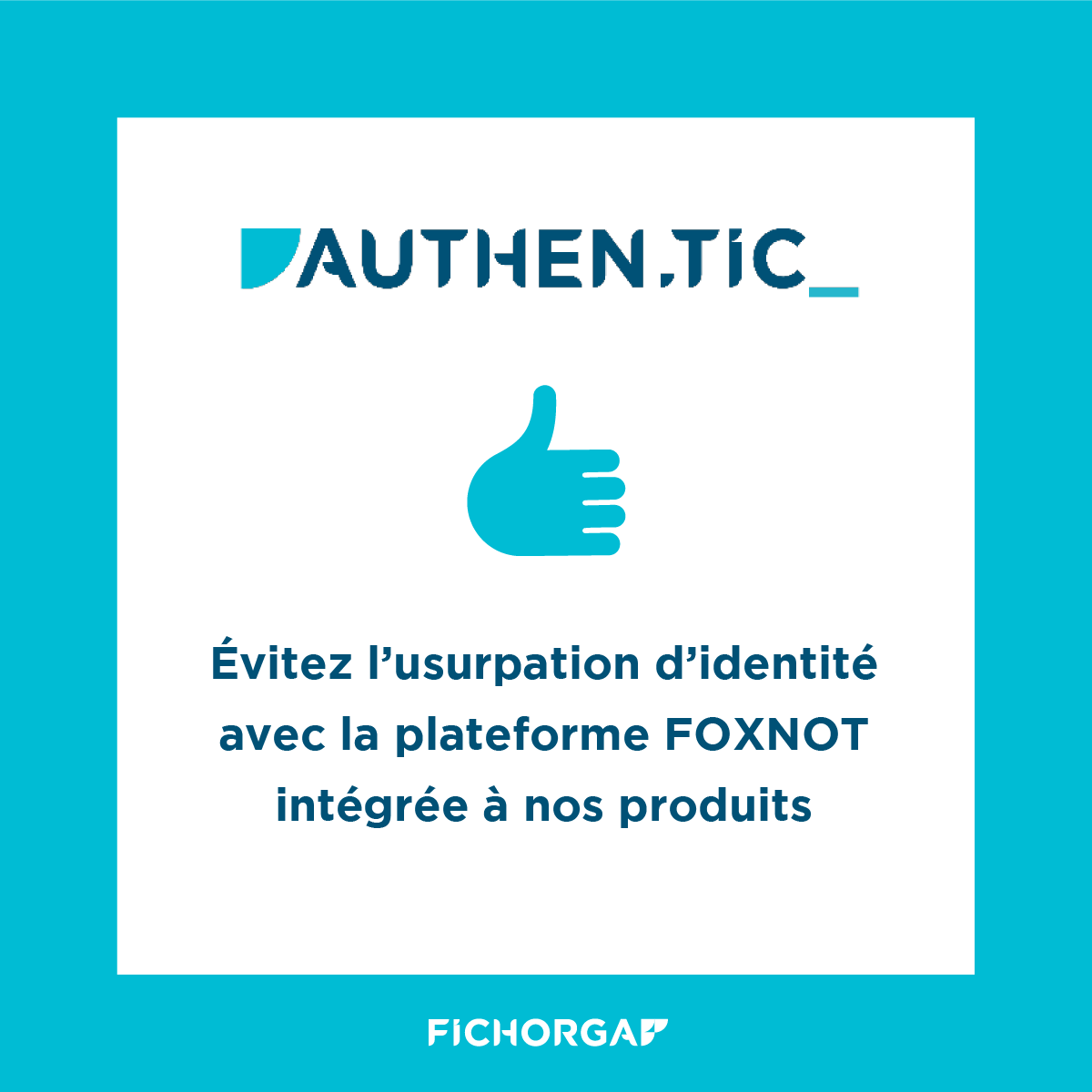 fichorga's tweet photo. AUTHENTIC X FOXNOT | Évitez l'usurpation d'identité de vos clients !

Utilisez la plateforme d’échanges clients FoxNot intégrée à nos produits et partagez des documents sensibles comme les cartes d’identité de vos clients en toute sécurité.

#protectiondesdonnées #notaire https://t.co/8c42c1CA41