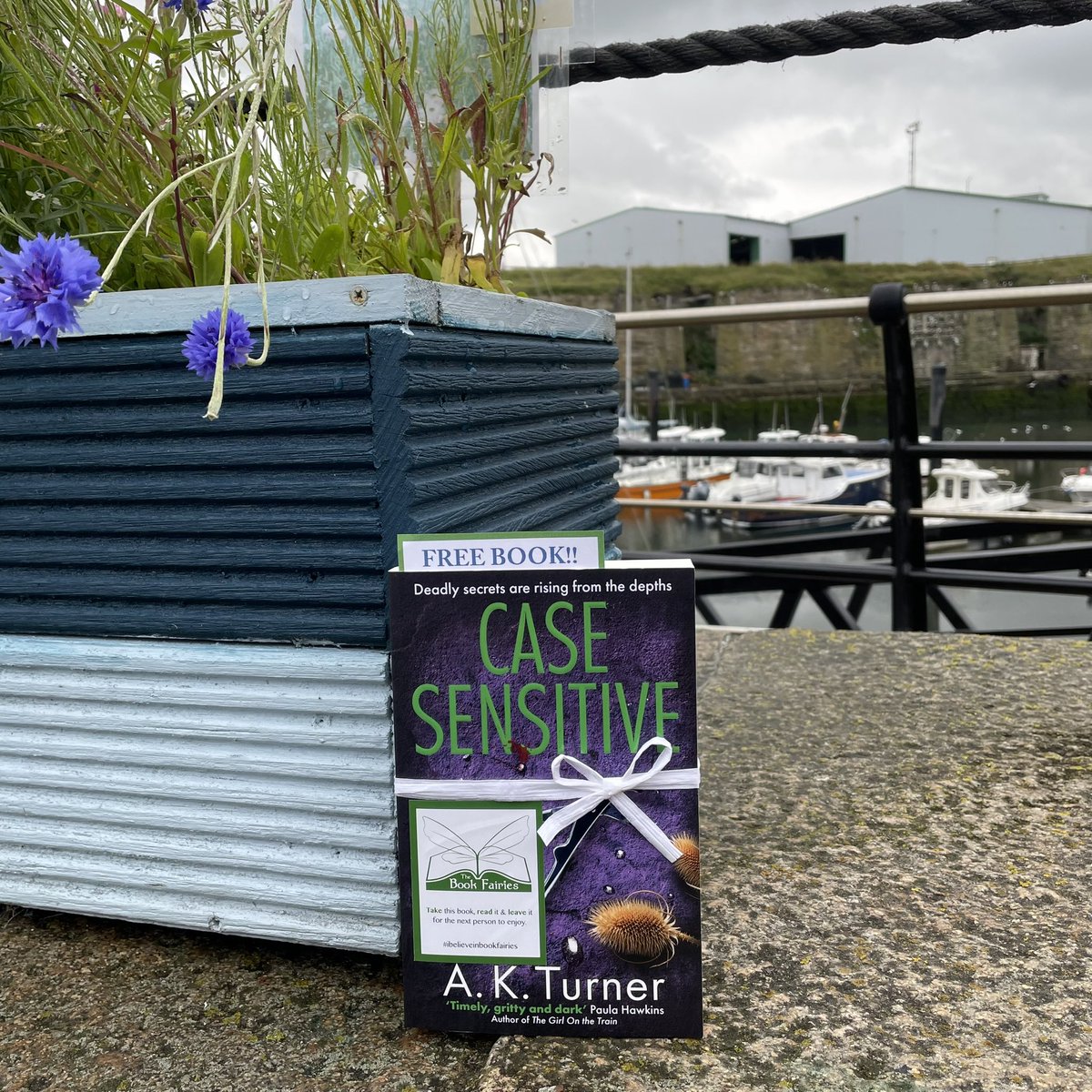 Bookfairies_NE's tweet photo. The Book Fairies are sharing copies of #CaseSensitive by A.K. Turner! Mortician Cassie Raven embarks on her third case…
Who will be lucky enough to spot one at Seaham Harbour & Marina?
#ibelieveinbookfairies #TBFCaseSensitive #TBFBonnier #BookFairiesinCrime https://t.co/uRi2zwzLds