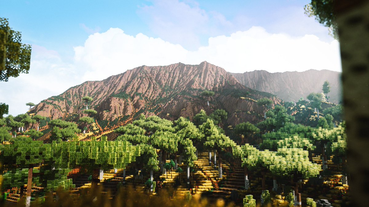 New render of old terrain ⛰️
#Minecraftbuilds #worldmachine #minecraft建築コミュ #Worldpainter #terrain