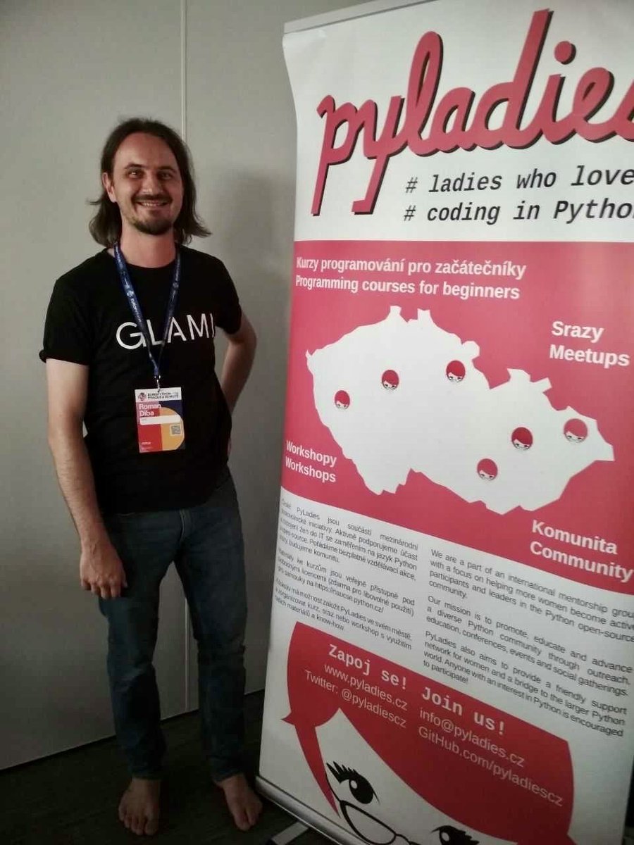 Exciting news! Our colleague Roman is all set at #EuroPython2023 in Prague this week. 🎉 He's helping with <a href="/PyLadiesCZ/">PyLadies CZ</a> workshop, and we can't wait to hear about his insights and experiences. Other GLAMI devs will be joining the event as well. #Python
