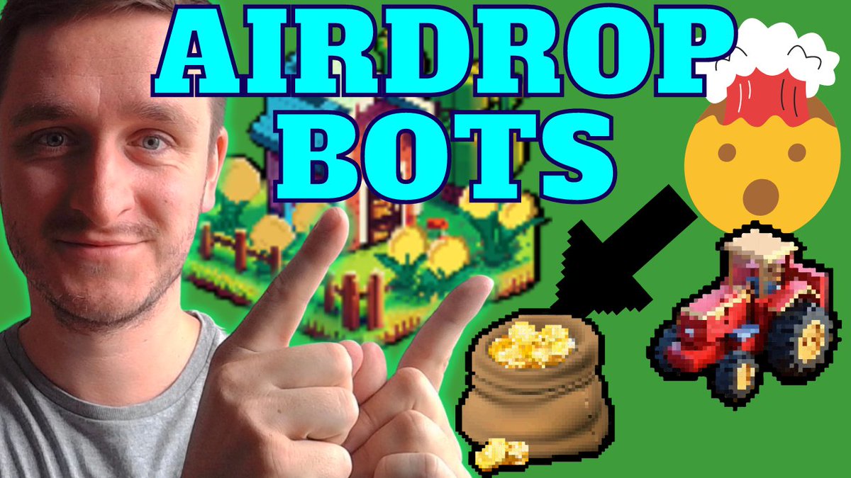 Crypto Airdrop Farming can be tiresome.

In my recent video I cover 3 crypto airdrop farming bots that automate farming:

- $LOOT <a href="/lootbot_xyz/">LootBot AI</a>
- $FRENS <a href="/farmerfrens/">Farmer Friends</a>
- $ALFA <a href="/alfasocietyERC/">alfa.society</a>

Watch it here: youtube.com/watch?v=l4SOaW…

#Airdrop #AirdropAlert