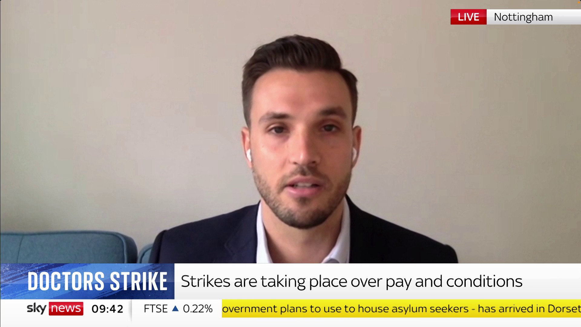 Sky News on Twitter "Dr Tal Ellenbogen of the BMA Junior Doctor's