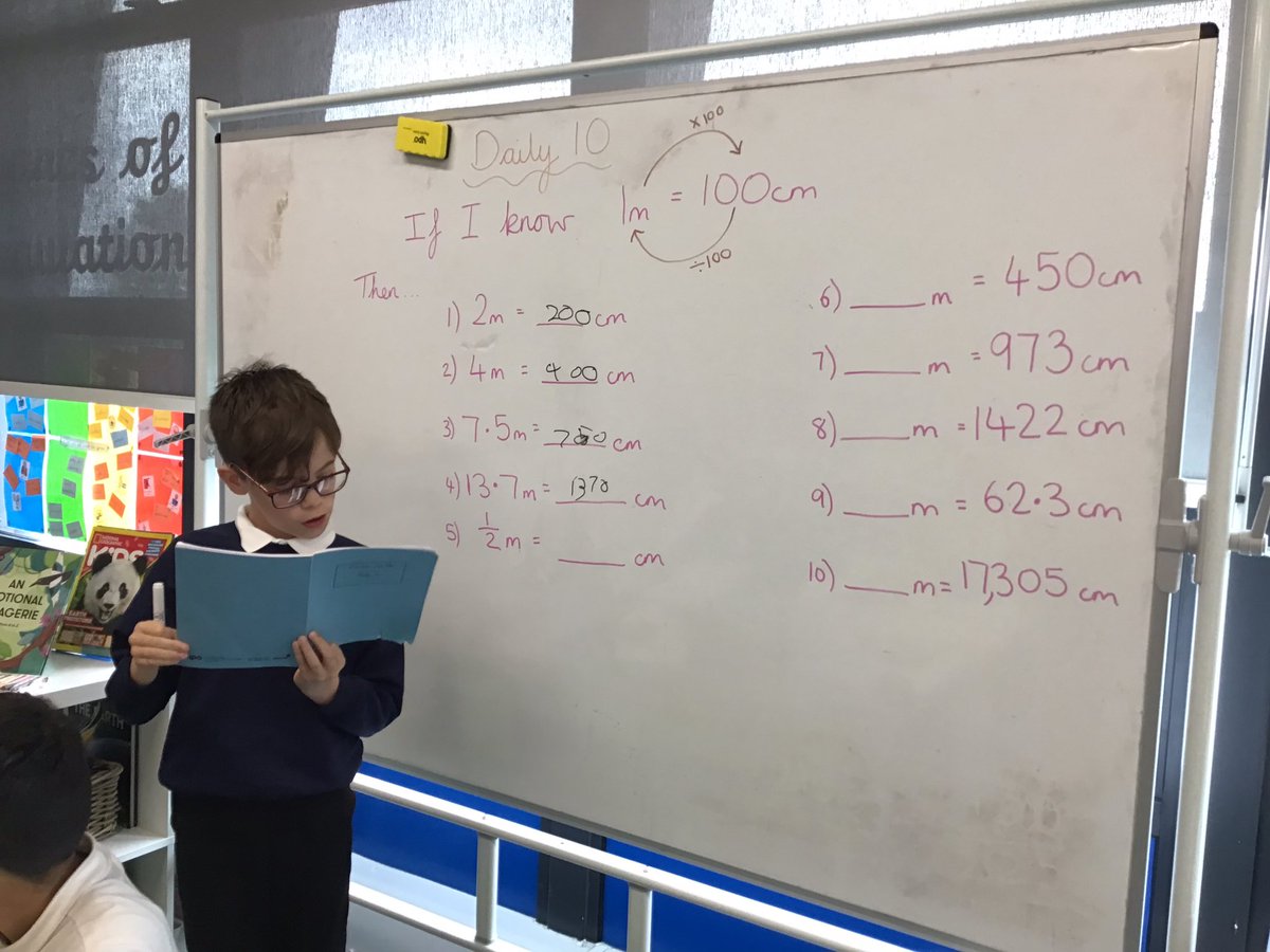 Year 5 - Miss Kucharski (@bartoncloughy5) on Twitter photo We love pretending to be teachers to show off our skills! Here is Freddie marking our daily 10 for the class this morning #wearebrightfutures <a href="/BartonClough/">Barton Clough Primary School</a> We love pretending to be teachers to show off our skills! Here is Freddie marking our daily 10 for the class this morning #wearebrightfutures <a href="/BartonClough/">Barton Clough Primary School</a>
