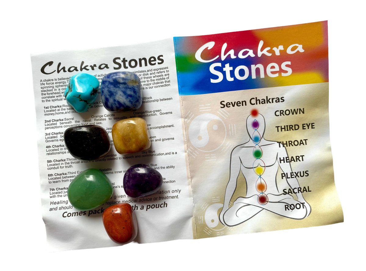 #chakra #edelstenen set verkrijgbaar bij #geluktekoop 

geluktekoop.nl/edelstenen-en-…
