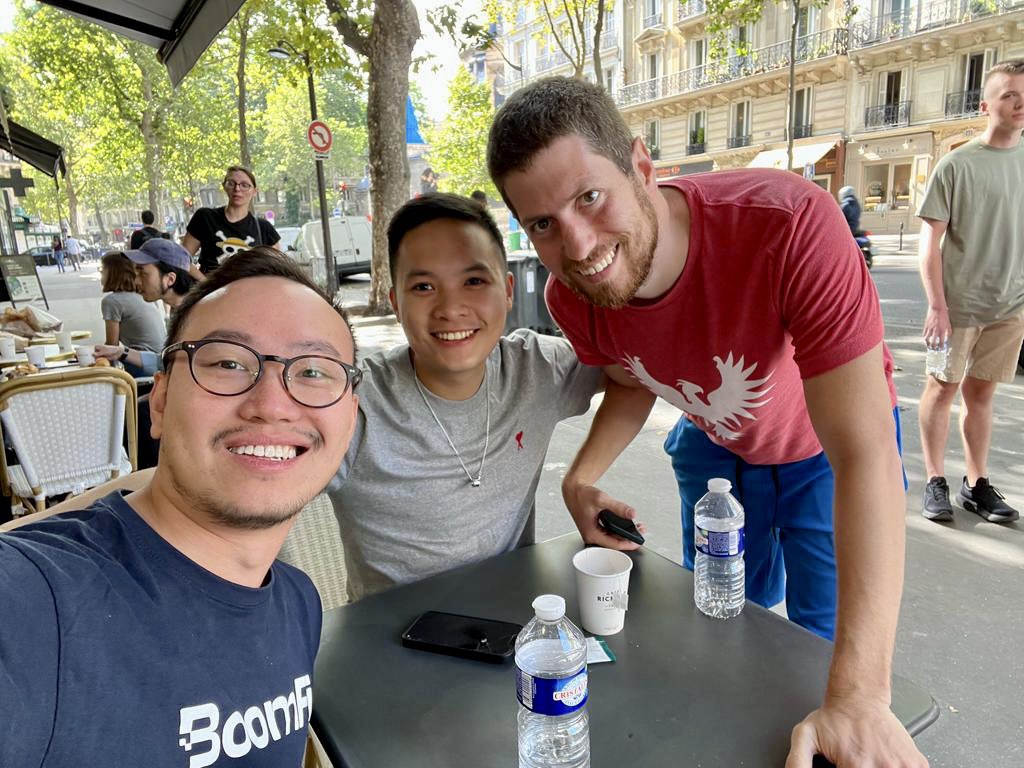 Good catching up with @PrimordialAA and @JackCKTang 👊