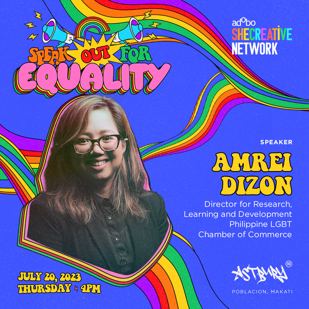 adobomagazine's tweet photo. Here are the panelists joining us in adobo SheCreative: Speak Out for Equality 🏳️‍🌈✨

Take pride and show your most colorful self. Join us this Thursday, July 20 at the Astbury in Poblacion, Makati.

ADMISSION IS FREE • LIMITED SLOTS ONLY.
RSVP here https://t.co/27OFrEHrTP https://t.co/WfSsEJfkbE