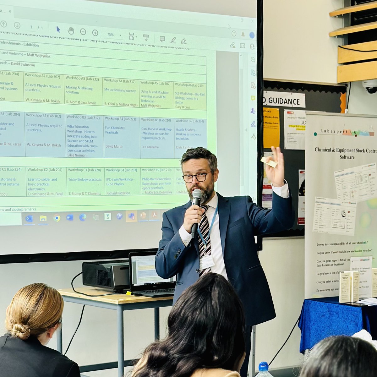 VITTAEducation's tweet image. We are thrilled to be exhibiting and hosting a @pascoscientific workshop at the @CapitalCityCGrp Technicians Conference at @Candi6thForm 👨‍🔬👩‍🔬

If you’re attending come say hello to Silas &amp;amp; Wendy and pick up a copy of our VITTA magazine 👋 

#science #STEM #technicans