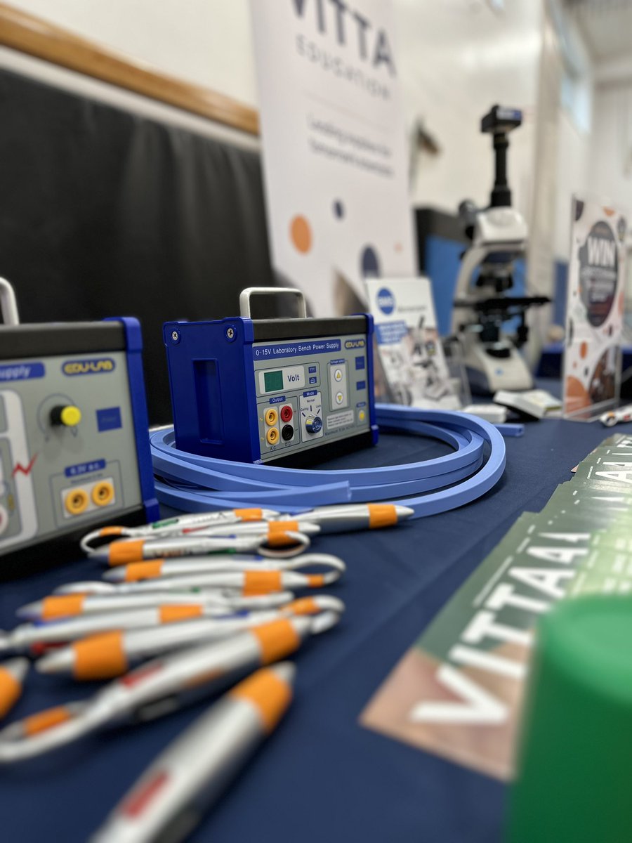 VITTAEducation's tweet image. We are thrilled to be exhibiting and hosting a @pascoscientific workshop at the @CapitalCityCGrp Technicians Conference at @Candi6thForm 👨‍🔬👩‍🔬

If you’re attending come say hello to Silas &amp;amp; Wendy and pick up a copy of our VITTA magazine 👋 

#science #STEM #technicans