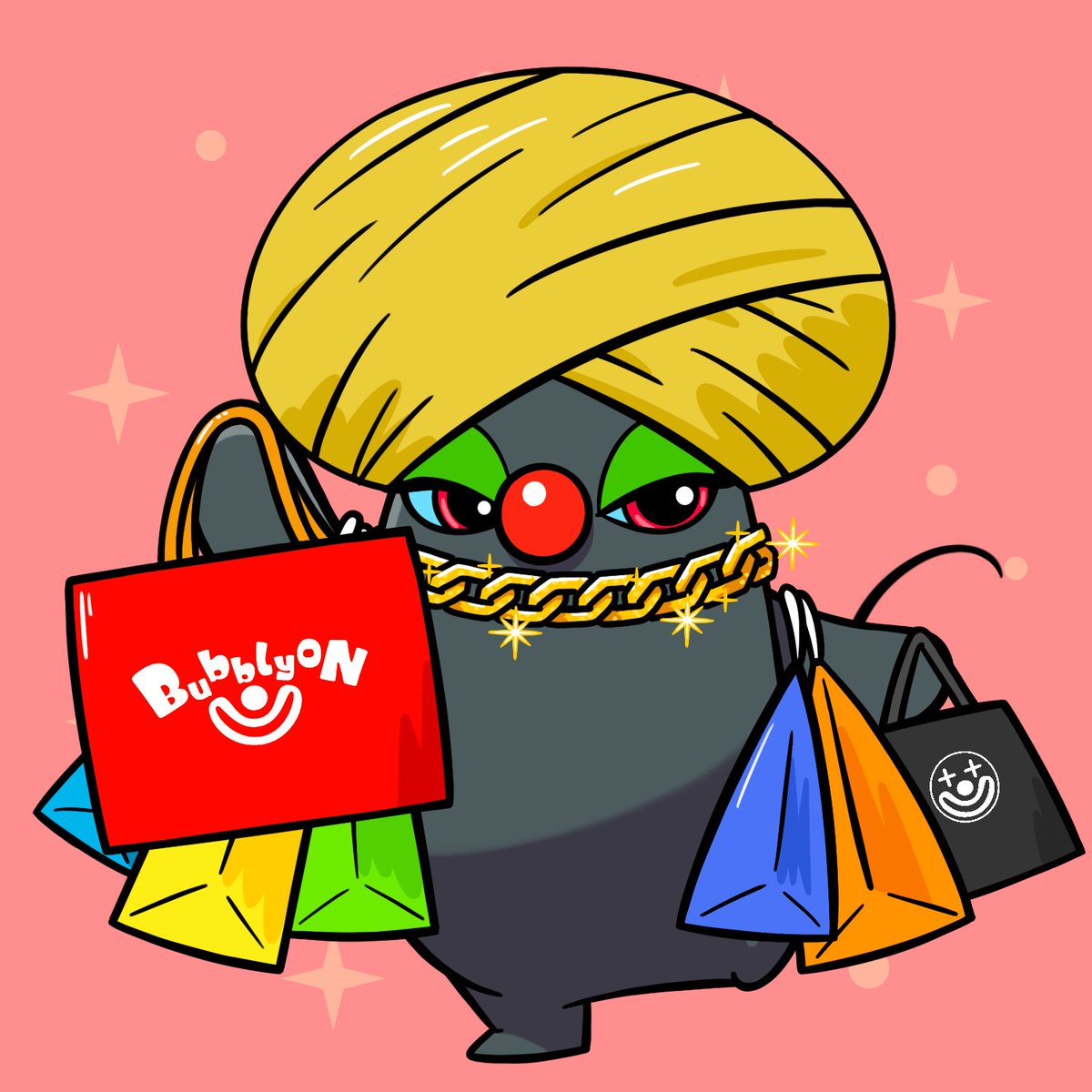 大変お待たせ致しました🤡✨

下記にてお詫びの内容および、温かい応援を頂いた
最大の感謝の気持ちを込めて以下の特典・イベントを実施致します。

【特典】
1,Wallet提出者
各ALのWalletを提出された方、”全員”にFM(上限1体)の付与を致します。

2,mintを実施したホルダー