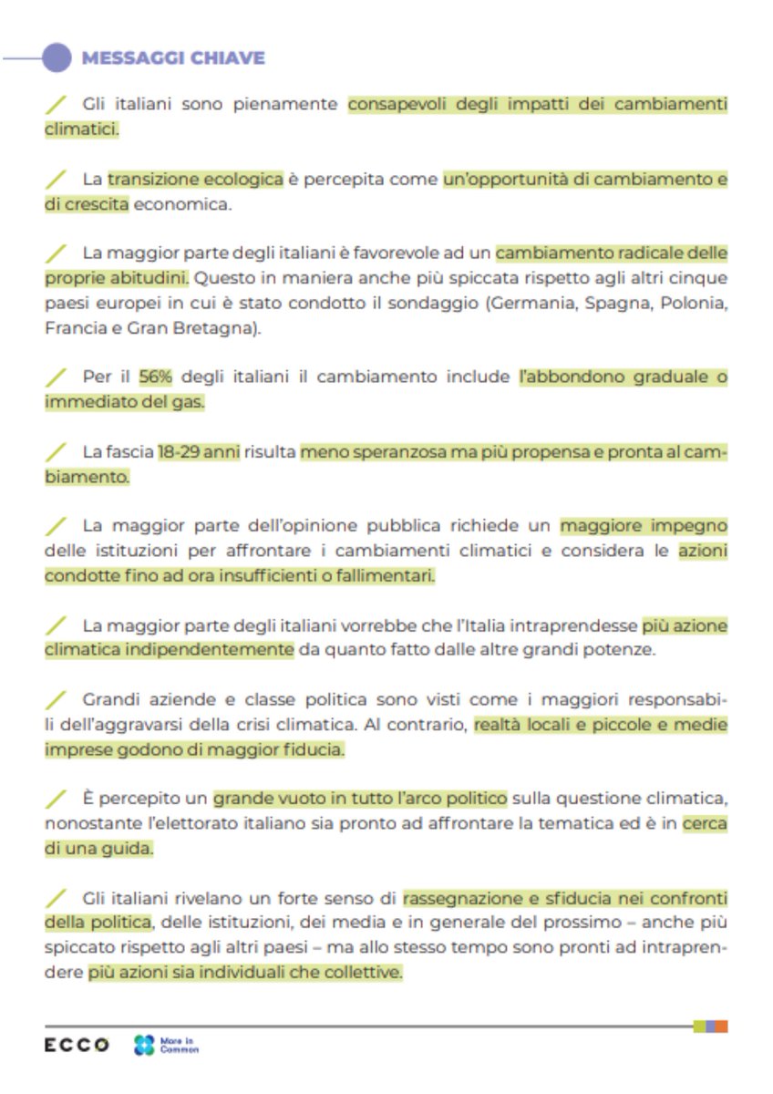 🇮🇹Eppure, gli italiani sono consapevoli dell'impatto del #cambiamentoclimatico

Sono pronti a intraprendere un'azione collettiva e c'è un senso di sfiducia nei confronti di istituzioni e media

Lo dice questo studio 👇eccoclimate.org/it/navigare-a-…
<a href="/Moreincommon_/">More in Common</a>