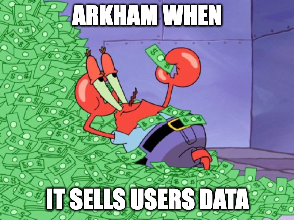 GothamHB's tweet photo. Arkham will be one of the most profitable enterprises on web3 by doxxing everyone💀 https://t.co/IoTyYF2zVb