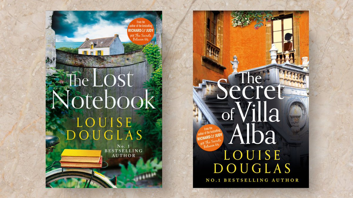 BoldwoodBooks's tweet photo. The #1 bestselling author of #TheLostNotebook is back with her brand new novel! Get your copy of #TheSecretofVillaAlba by @LouiseDouglas3 today: https://t.co/dI6hS1a9OK https://t.co/y9slDINVm9