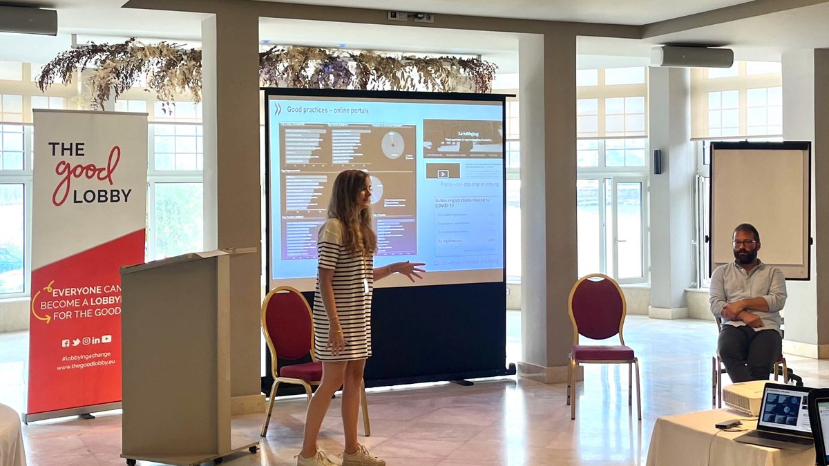 TheGoodLobby's tweet photo. 🌻 In the agenda today at our Summer Academy:

✅Contestation of business’ licence to lobby
✅Lobbying reforms beyond transparency registers
✅Third country lobbying
✅The future of business associations

#TGLSummerAcademy #Lobby4Change #Advocacy #Policymaking #PublicAffairs https://t.co/bzhlESPDox
