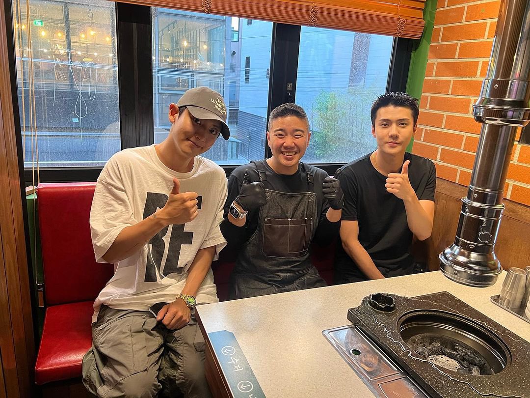 milkteus's tweet photo. 230718 gomangduna instagram update with sehun and chanyeol 📸✨ https://t.co/UhWcZ9zNpI