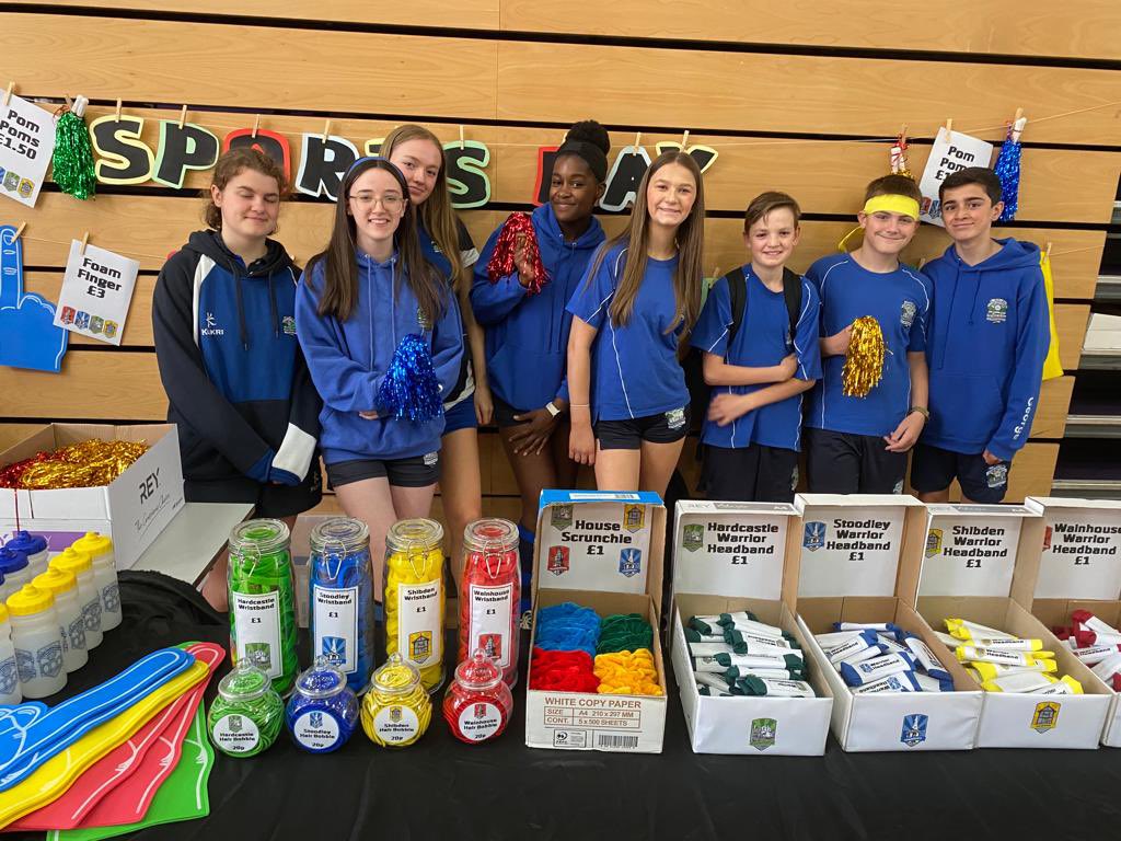 CalderTrust's tweet photo. The Calder Carnival is underway and we won’t let the forecast stop us! First to visit are @CalderPrimary https://t.co/AzRqHc8pwe