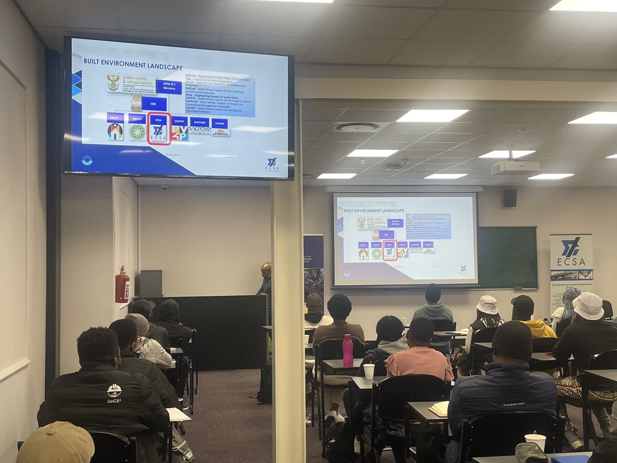 In celebration of Mandela Day, ECSA is dedicating its 67minutes towards growing the engineering profession and participating in the Industry Readiness Programme hosted by the Faculty of Engineering & the Built Environment at Wits for the final year engineering students.