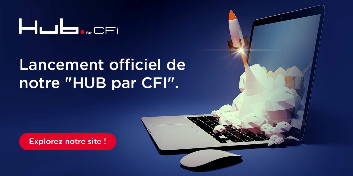 CFiGroupe's tweet image. 🚀 [#HubCFI] 🚀 

Nous avons le plaisir d&apos;annoncer le lancement de notre &quot;#HUB&quot;, plateforme conçue pour vous offrir une expérience enrichissante, entre retours d&apos;expériences clients, avis d&apos;experts et nouvelles offres #CFI.

Découvrez le HUB !
#DSI 

buff.ly/3J0yL4B