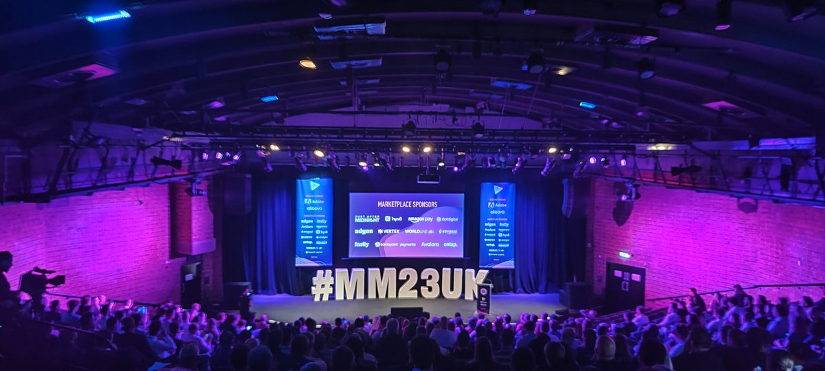 A very early start, but excited to be at Meet Magento 23 UK #MM23UK