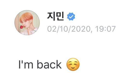 O613file's tweet image. "i'm back ☺️"