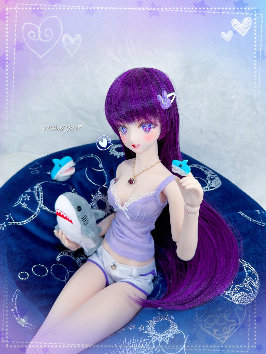 AndroidPDF's tweet photo. 雫ちゃん: サメちゃん🦈💕(〃✪ω✪〃)
Shizuku-chan: Shark-chan 🦈💕
(〃✪ω✪〃)
#サメパペット #sharkpuppet #minisharkpuppet #fashiontaildoll #atelieromega #cotindollwig
#ゆずぽん #dd雫 #ddはいいぞ #dolljpf https://t.co/mL3p1ZfPE0