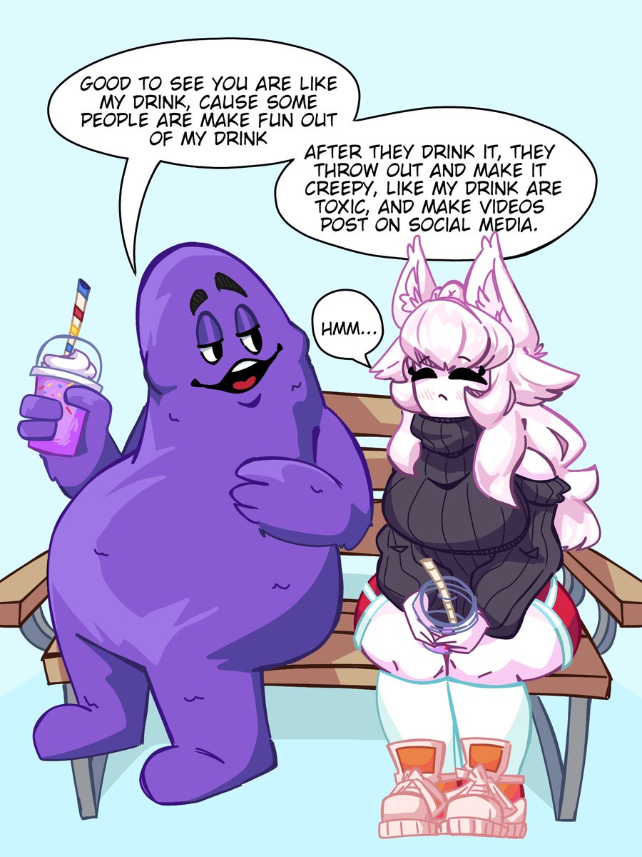 Grimace Shake comic (⁠・⁠∀⁠・⁠)
#GrimaceShake #GrimacesBirthday #digitalart