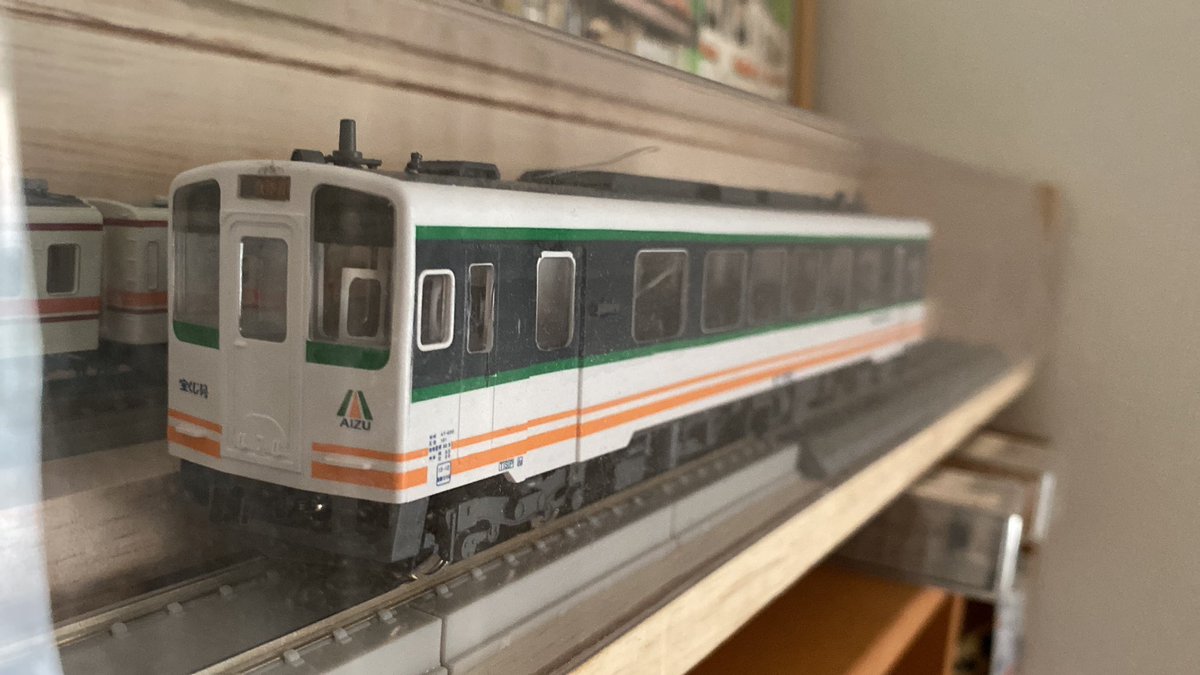 nao__tetsu's tweet photo. こちら大きいバージョン
#鉄道模型 #HOゲージ #初心者投稿 #会津鉄道 #AT650 https://t.co/HjczNAdwIM