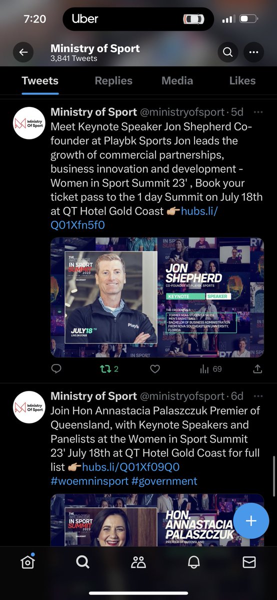 jonshep1's tweet photo. Still buzzing from the Women in Sport Summit hosted by @ministryofsport #Bravo https://t.co/fPn43QwCug