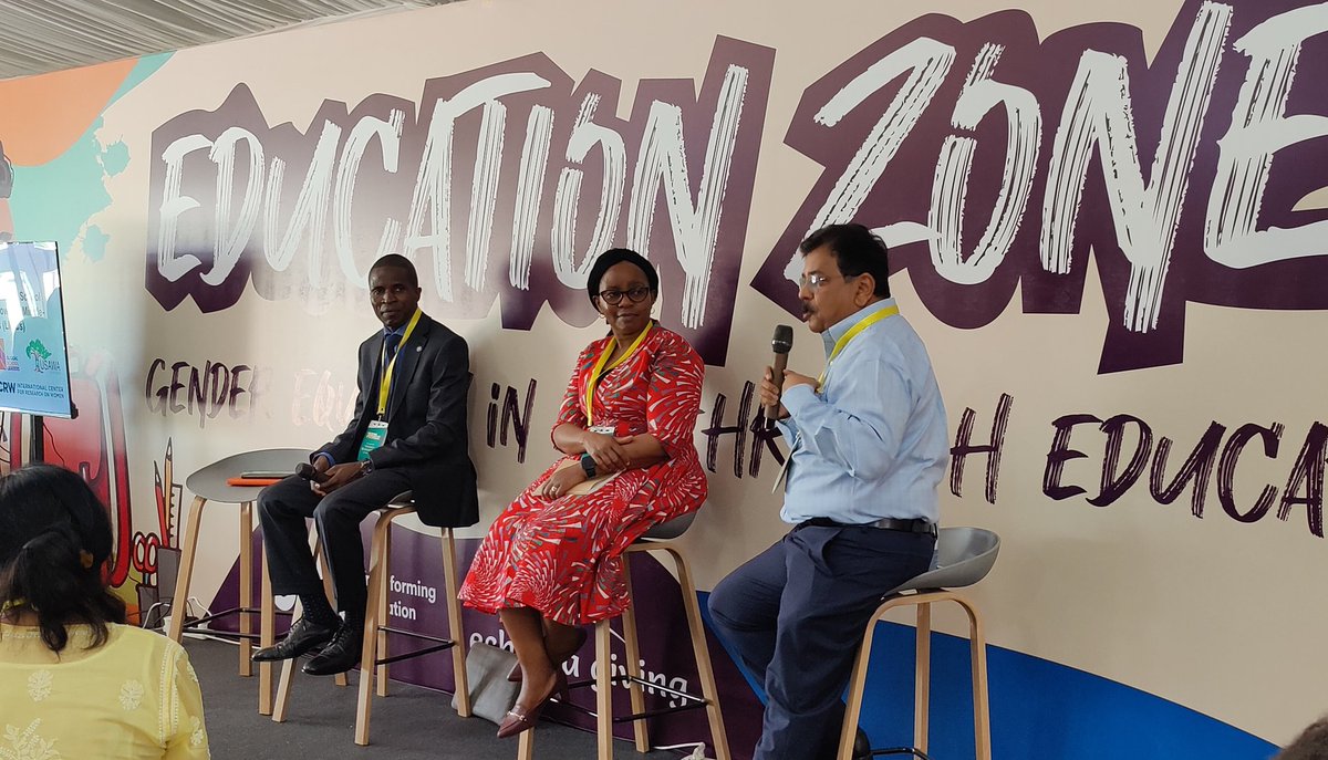 nalinivk's tweet photo. @ravi_rverma shares the complexities of gender transformative interventions within schools and educational systems - when processes of change unfold differently among different stakeholders #WD2023 @ICRWAsia @EchidnaGiving @ICRW https://t.co/HrIXAcjbpC
