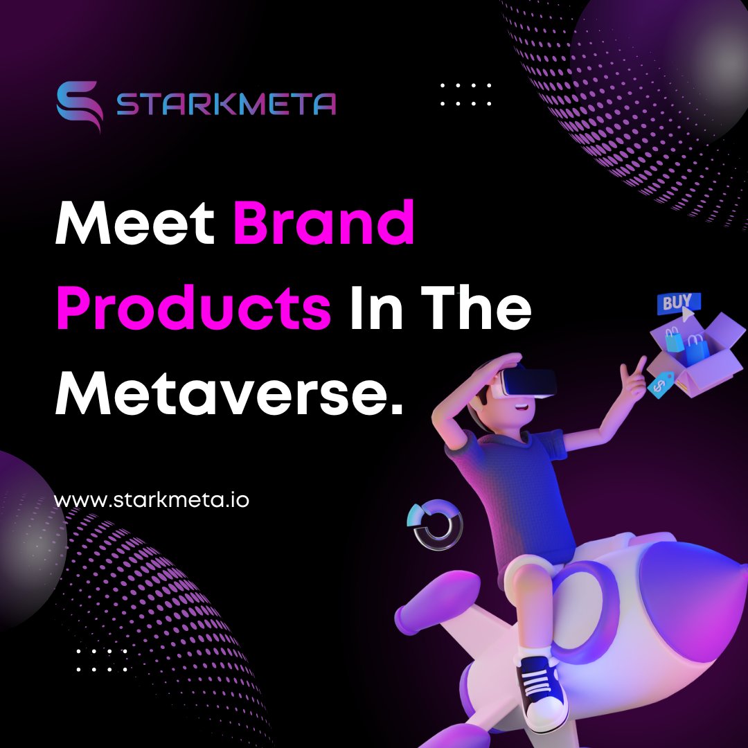 Starkmetagame's tweet photo. 🌍💼 Starkmeta is revolutionizing the metaverse!

🚀 Get ready for a dynamic fusion of commerce and innovation as we collaborate with top brands.

🤝 A Virtual world where business thrives like never before! 💼✨

🔗https://t.co/IncWSzFZyD

#StarkmetaMetaverse #FutureOfCommerce https://t.co/Enaq4dyLIe