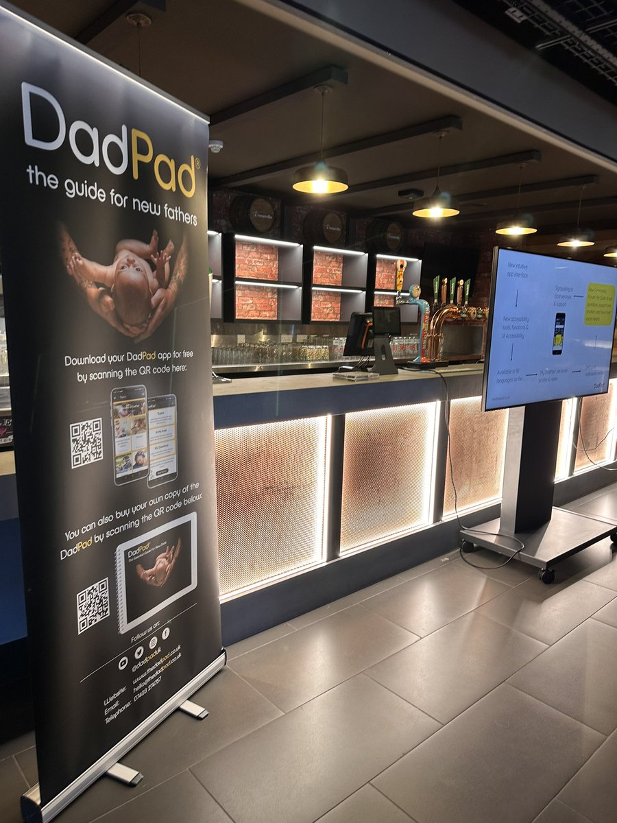 DidiCraze_MW's tweet photo. Here at #amex listening to @dadpaduk founder talk about his why of coming to Brighton to launch this brilliant app.
#comingsoonDadPad #comingsoonCoparentpad #BHSCP #BrightonandHoveSafeguardingChildrenPartnerships #prelaunchevent https://t.co/dCXT9zYtZl