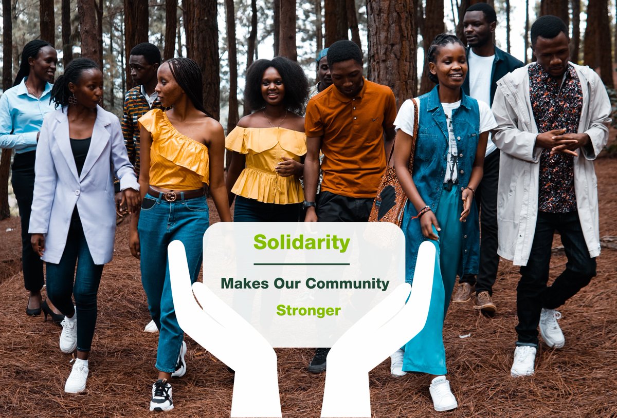 CHANCEN_Int's tweet photo. Solidarity is the powerful force that unites our community, transcending differences and inspiring collective actions toward a brighter future for all.
 #chancencommunity #chancenvalues https://t.co/2igZNwhVXo