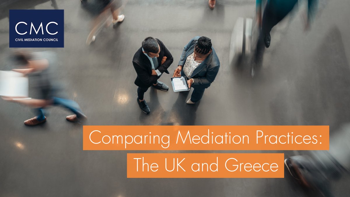 Published! Read our work on <a href="/civil_mediation/">Civil Mediation Council (CMC)</a> council's newsletter lnkd.in/d-jinENn demystifying diverging ways of 'regulating' mediation in #greece and the #unitedkingdom #mediation   #conflictresolution #litigation #crossborder #corporations #civiljustice #accesstojustice