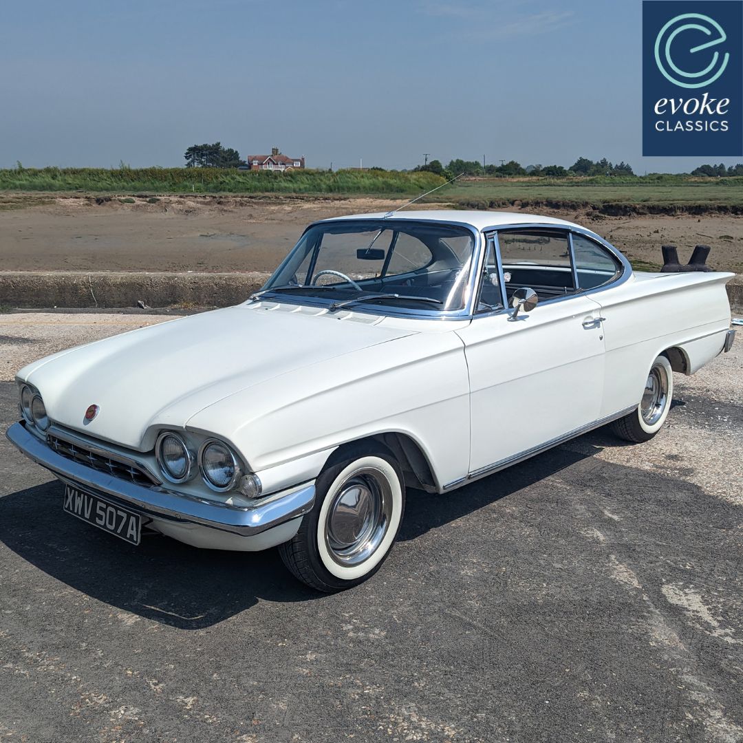 EvokeClassics's tweet photo. ENDING TOMORROW
1963 Ford Consul Capri GT
https://t.co/6kb4TkAV2D
+ Part of the Moran Collection
+ Full restoration
+ Interior by Aldridge Trimmers
+ Converted to Alternator
+ Stage 1 pre Crossflow engine
+ Less than 50 believed to be left!
#FordConsulCapriGT #CapriGT https://t.co/Y0TBh5NxYo