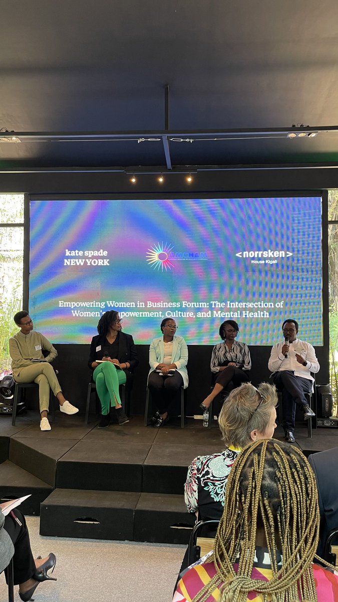 Super proud of my amazing wife @ericambanda speaking on a panel about women's empowerment, culture, and mental health. She's incredibly knowledgeable, passionate, and experienced in these topics! #Empowerment #Culture #MentalHealth #WD2023