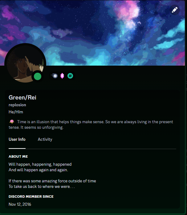 For people who wanna add me on discord