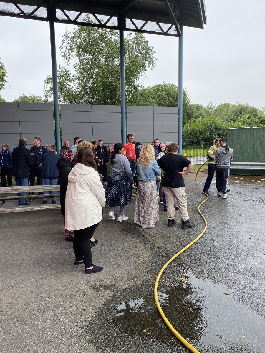 NottmRoadFS's tweet photo. It was great to welcome The Feel Alive Hub on station today.  Lots and lots of questions for White Watch don’t think we’ve had so many!!  Hope everyone had a good time and learnt lots. 🚒 https://t.co/vQzH0sbYVF