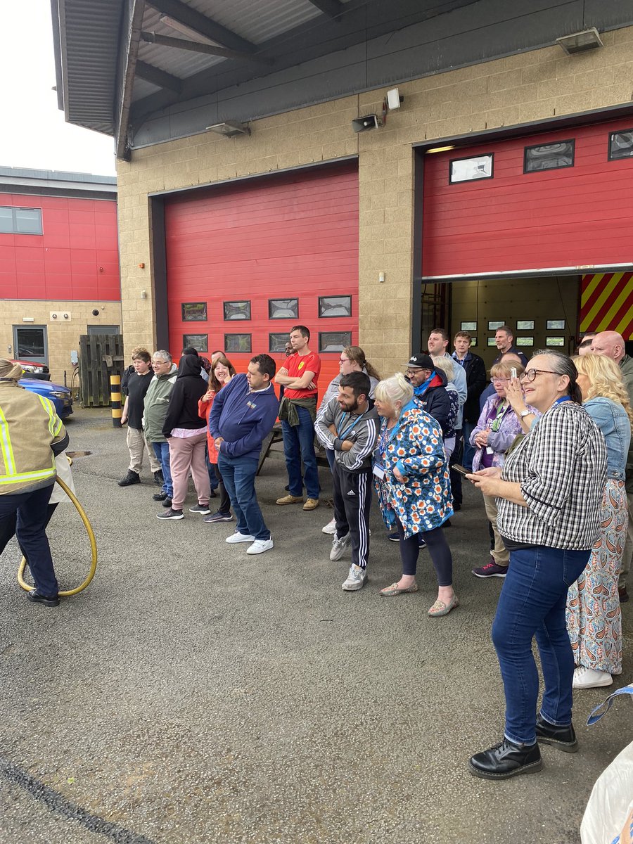 It was great to welcome The Feel Alive Hub on station today. Lots and lots of questions for White Watch don’t think we’ve had so many!! Hope everyone had a good time and learnt lots. 🚒