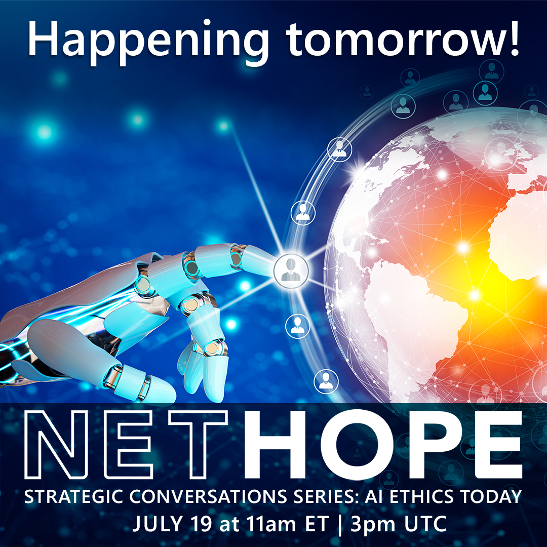 NetHope_org's tweet photo. Join us tomorrow as we walk the line between fear and hype in generative AI and its good use in the nonprofit sector. https://t.co/8XvEwqH2kd
#AIforGood #AI #AIforNonprofits #techforgood #artificialintelligence https://t.co/g8Xwm23k80