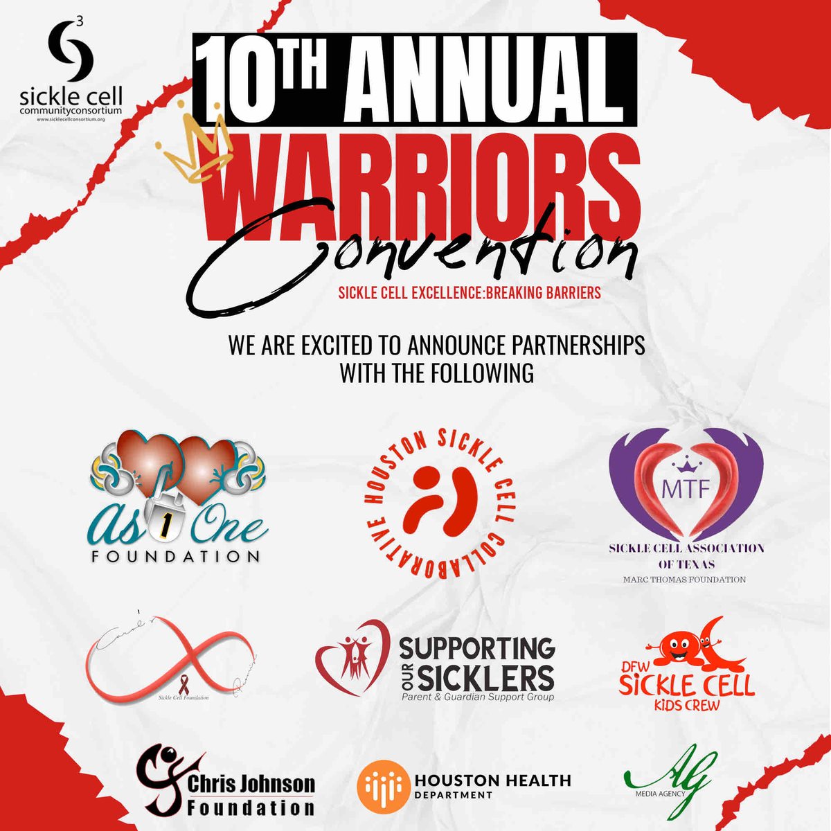 Our amazing hosting organizations are ready to welcome everyone to Day One of the 10th Annual Warriors Convention! We’ve kicked things off virtually on Whova. Join us now by registering at sicklecellconvention.org. #WarriorsConvention2023 #WarriorsConvention #SickleCellWarriors
