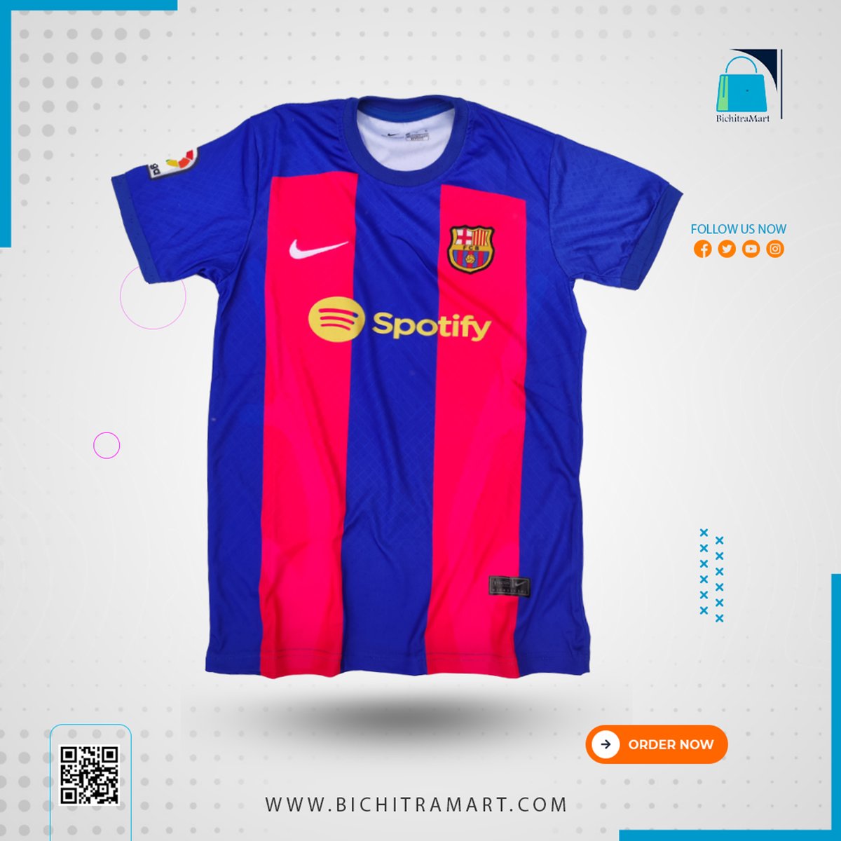 bichitromart's tweet photo. 📣For Barcelona Fans😊
➤Now available at Bichitra Mart

অর্ডার করতে বিচিত���র-Mart ফেসবুক পেজে মেসেজ করুন অথবা WhatsApp নাম্বারে মেসেজ করুন। WhatsApp👉 ☎️+8801792599933

#বিচিত্র_মার্ট #bichitramart #barcelona_jersey https://t.co/iRFuLMYmtU