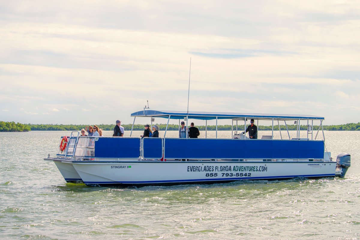 Want to explore the Everglades? Come book with us and take a tour on the Ten Thousand Islands Boat Tour!🛥️