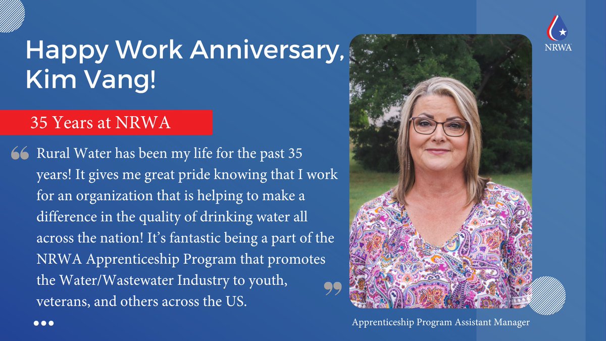 National Rural Water Association on Twitter "This month, we are