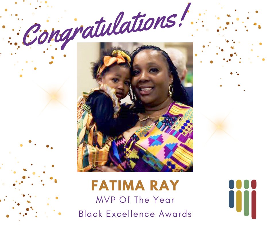 cornerstonefh's tweet photo. Fatima Ray, Program Coordinator at our Felters Road health center in Binghamton, was awarded Most Valuable Player Of The Year at the Black Excellence Awards on Friday, June 16, 2023.  We are very proud of you, Fatima! https://t.co/GJPrYBGXAL
