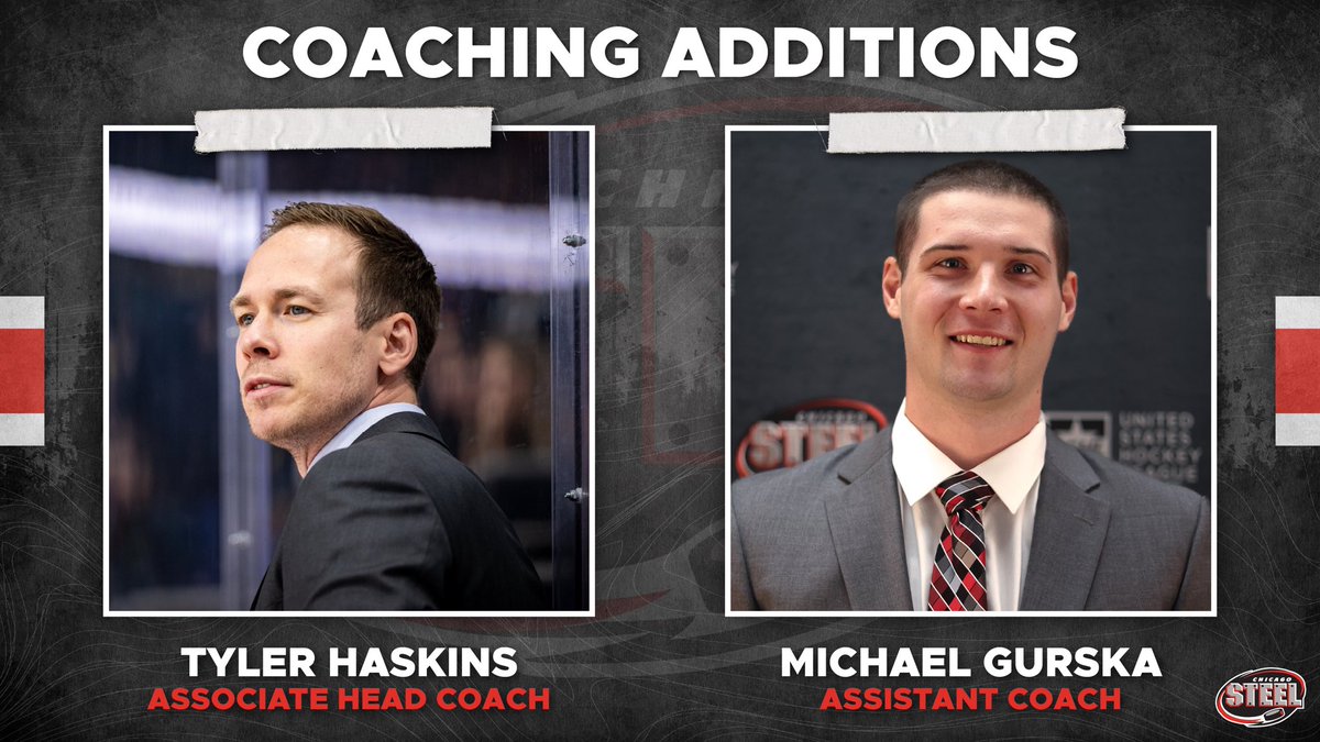 Steel welcomes Haskins and adds Gurska to the coaching staff!

Read More: tinyurl.com/2sftkapd

#FeelSteel